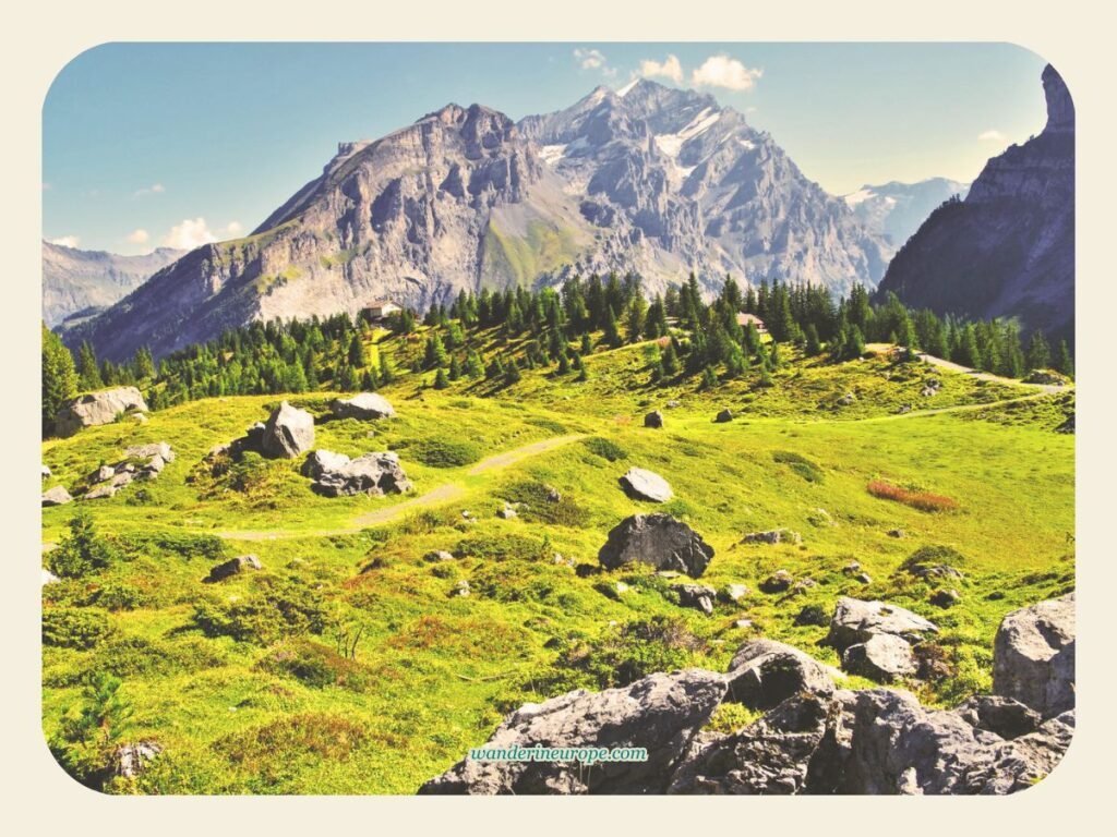 Sunnbuel, hiking from Kandersgteg, Switzerland