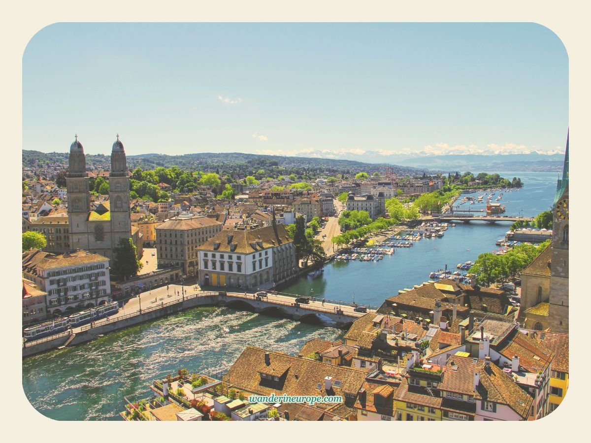 Why Zurich Deserves a Spot on Your Switzerland Itinerary 1 The river and Lake Zurich, Photo inspiration, Zurich, Switzerland