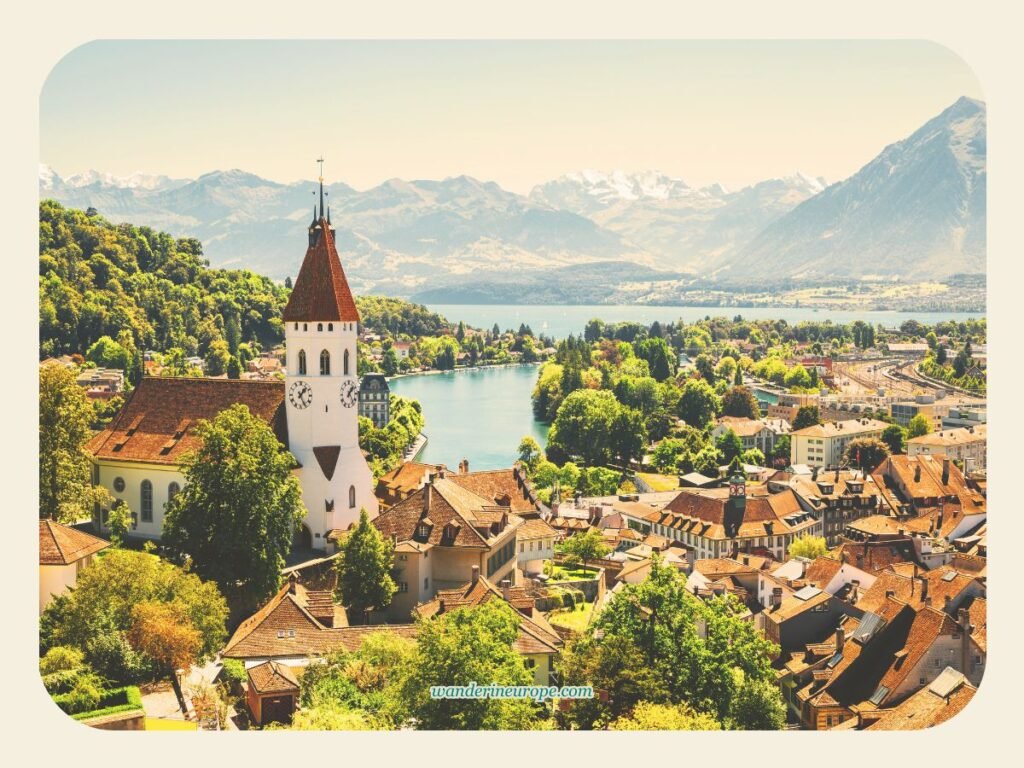 Thun, Day 5 of 14 Days Swiss Alps Itinerary, Switzerland