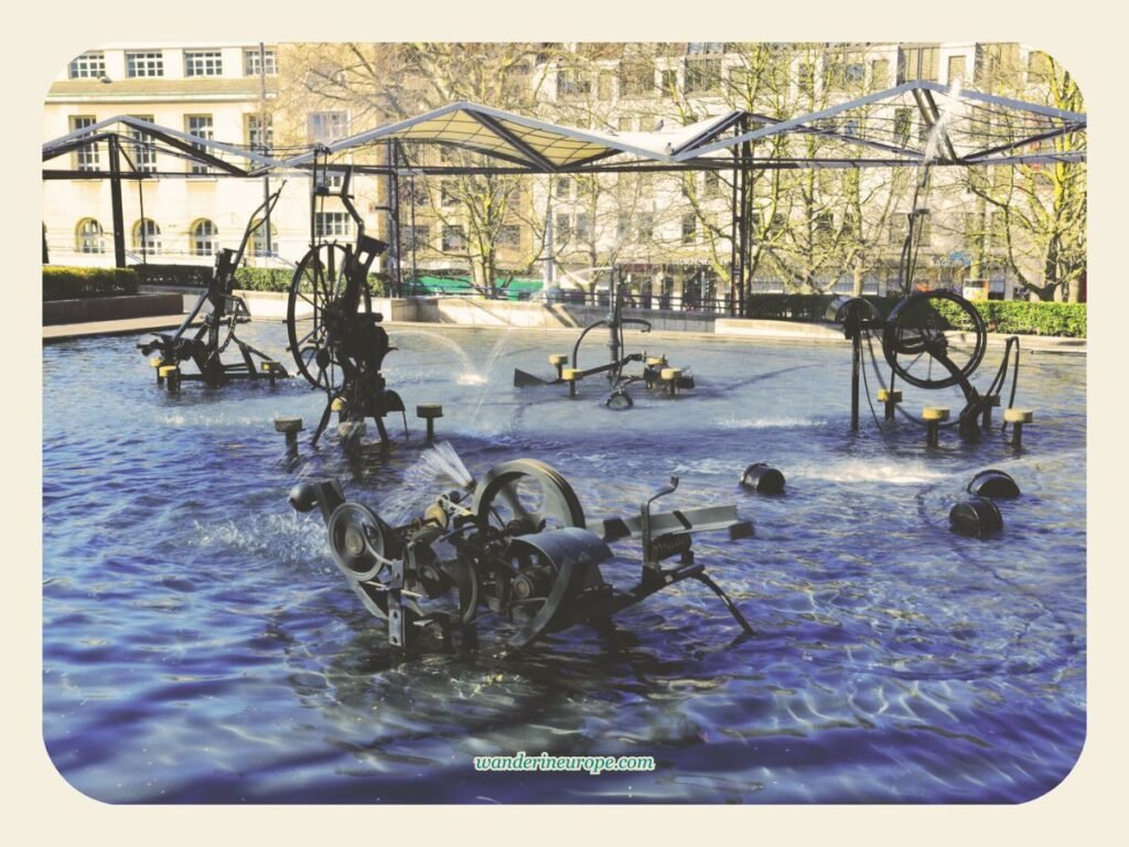 Tinguely Fountain, Basel, Switzerland