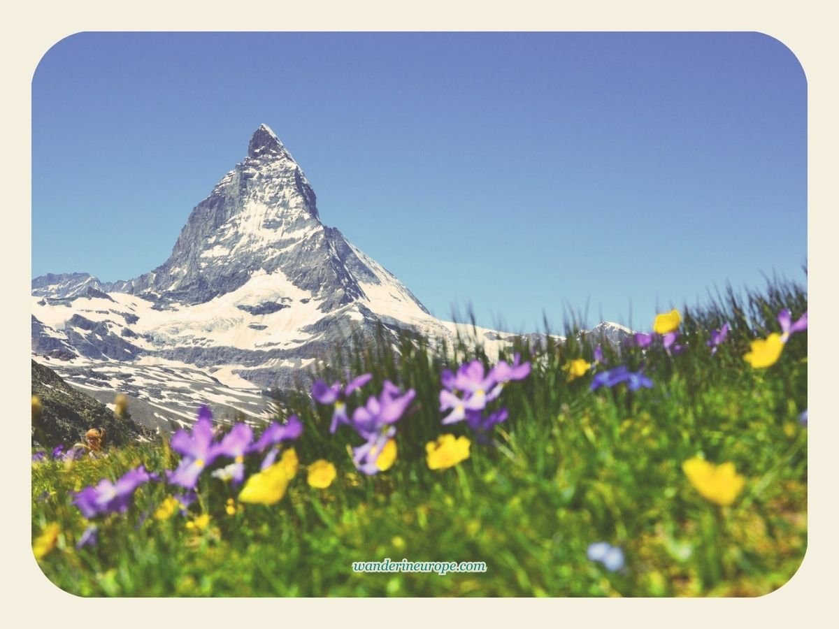 Discover the Best of Zermatt: A Guide to Amazing Experiences 3 View of Matterhorn from the hiking trail in Zermatt, Switzerland