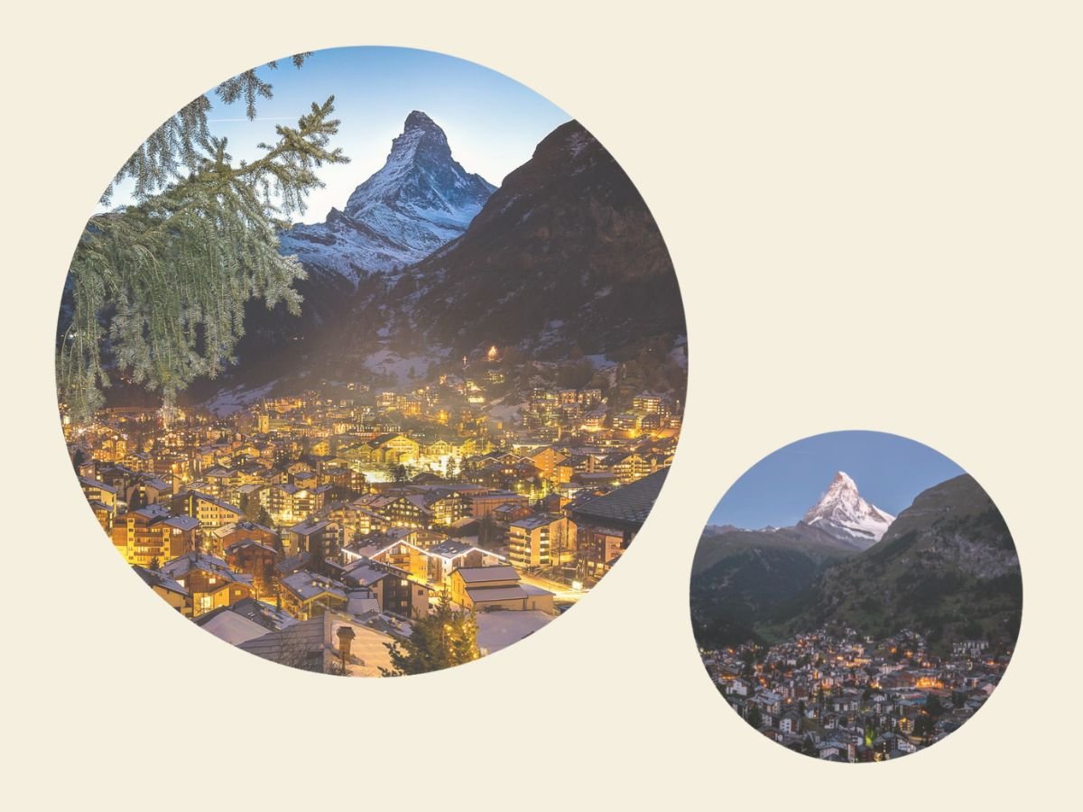 Zermatt Travel Guide and Checklist for Mild-Weather Months 1 Village viewpoint, photo inspiration, Zermatt, Switzerland
